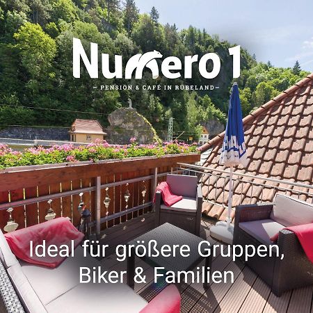 Numero1-Pension Und Cafe Rubeland Exterior foto